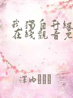 我独自升级漫画在线观看免费观看