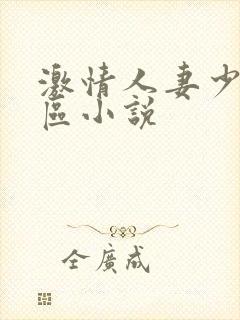 激情人妻少妇一区小说