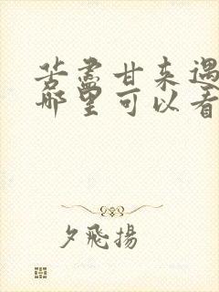 苦尽甘来遇见你哪里可以看