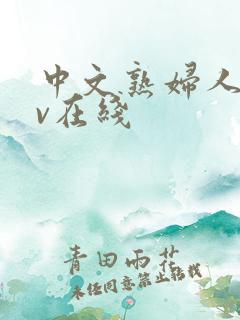 中文熟妇人妻av在线