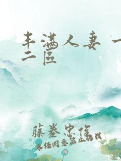 丰满人妻 一区二区