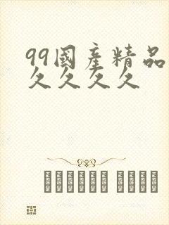 99国产精品久久久久久