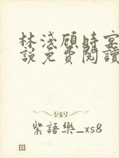 林浅顾时宴的小说免费阅读