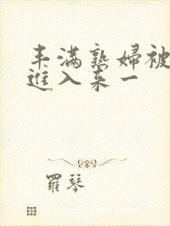 丰满熟妇被猛烈进入来一