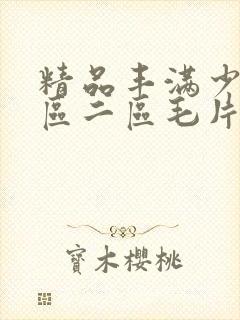 精品丰满少妇一区二区毛片