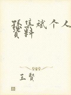 孙集斌个人简介资料