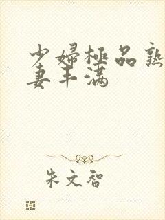 少妇极品熟妇人妻丰满