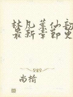 林凡叶仙韵小说最新章节更新