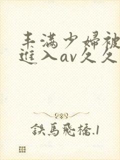 丰满少妇被猛烈进入av久久