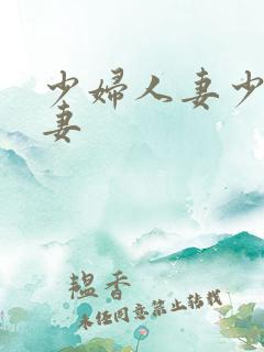 少妇人妻少妇人妻