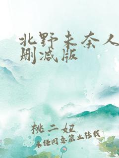 北野未奈人妻未删减版