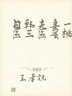 日韩夫妻一区二区三区蜜桃视频