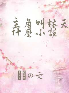 主角叫林天的叫什么小说