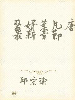 医婿叶凡唐若雪最新章节