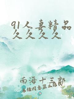 91人妻精品久久久久久