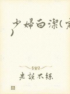 少妇白洁(完整)