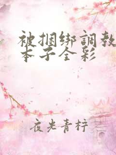 被捆绑调教羞辱本子全彩