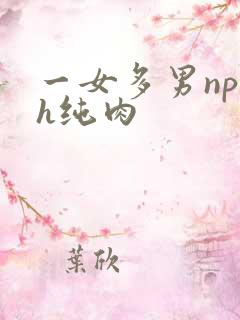 一女多男np高h纯肉