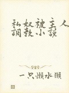 私奴被主人玩弄调教小说