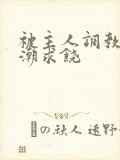 被主人调教到高潮求饶