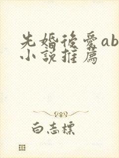 先婚后爱abo小说推荐