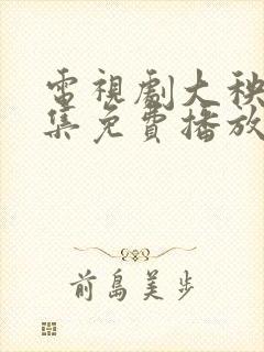 电视剧大秧歌全集免费播放