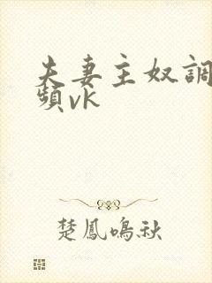 夫妻主奴调教视频vk