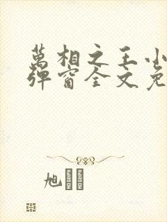 万相之王小说无弹窗全文免费阅读