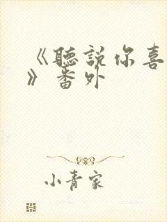 《听说你喜欢我》番外