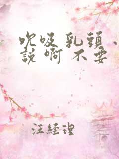 吮吸 乳头 小说 啊 不要 不可以