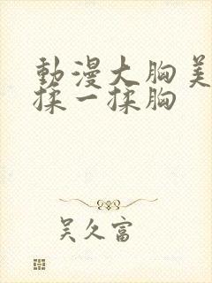 动漫大胸美女被揉一揉胸