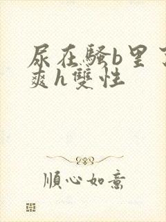 尿在骚b里了好爽h双性