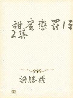 甜蜜惩罚1到12集