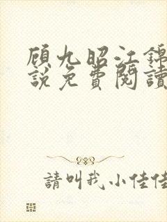 顾九昭江锦禾小说免费阅读最新章节