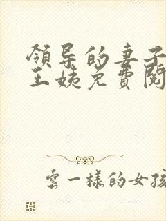 领导的妻子小说王姨免费阅读全文