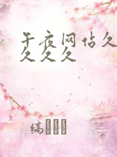 午夜网站久久久久久久