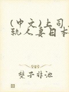 (中文)上司出轨人妻日本