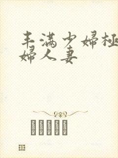 丰满少妇极品熟妇人妻