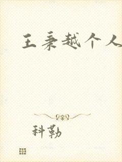 王秉越个人简介