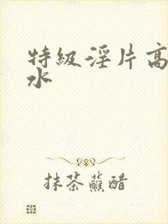 特级淫片高潮喷水