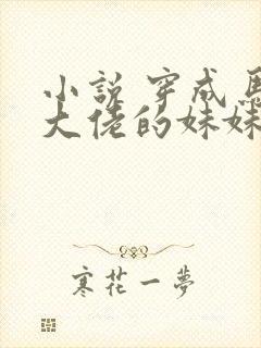 小说 穿成马甲大佬的妹妹