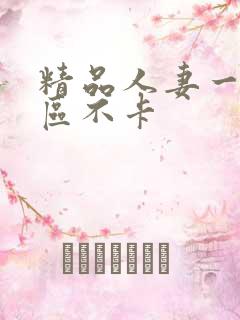 精品人妻一区二区不卡