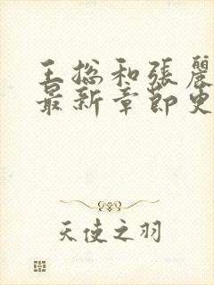 王总和张丽小说最新章节更新时间