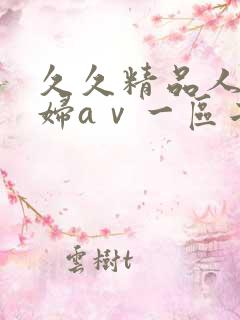 久久精品人妻少妇aⅴ一区二区