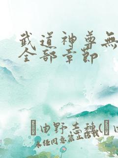 武道神尊无删减全部章节