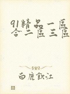 91精品一区综合二区三区人妻