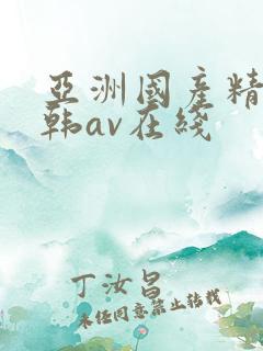 亚洲国产精品日韩av在线