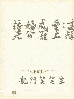 诱婚成爱:高冷老公宠上瘾