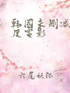 韩国未删减大尺度电影