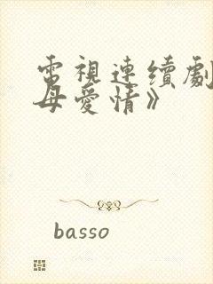 电视连续剧《父母爱情》